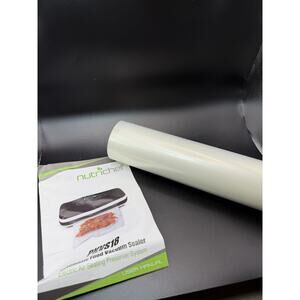 NUTRICHEF Vacuum Sealer Bags, Universal Air Vac Sealing Bags (1 Roll, 100’ ft.)